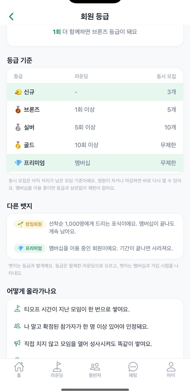 회원 등급